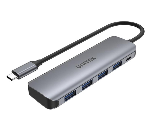 Unitek HUB USB-C - 4x USB 3.1, micro USB - 587871 - zdjęcie